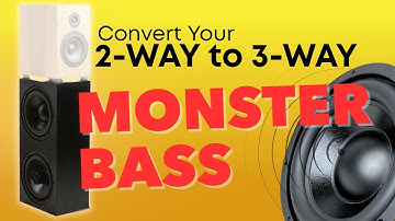 Convert Your 2-way to a MONSTER 3-way With the New CSS Slim Line Bass Module