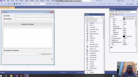 mengirim pesan dari client ke server menggunakan visual studio code dengan bahasa visual basic