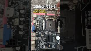 ZEBRONICS H61 Mother board Display Problem #ZEBRONICS #new #reels @Personallife-2.0