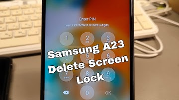 Forgot Screen Lock? Samsung Galaxy A23 (SM-A235F). Delete pattern, pin, password lock.