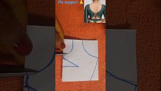 Viral Back Neck Blouse Design | Latest Designer Pattern#art#viral