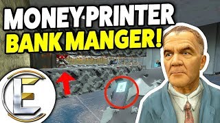 Money Printer Bank Manger - Gmod DarkRP Life (Upgraded Money Printers Protection And Defense)