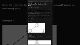 124. Binary Tree Maximum Path Sum
