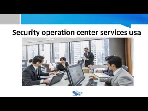 Security Operation Center Services USA- Suma Soft