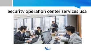 Security Operation Center Services USA- Suma Soft screenshot 1