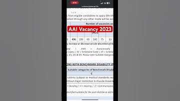AAI ATC VACANCY 2023 #aaiatc2023  #aairecruitment
