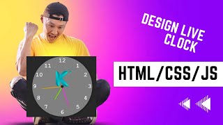Live Analog Clock Using Html / Css / Java Script #html #css #javascript #htmltutorial #jstutorial