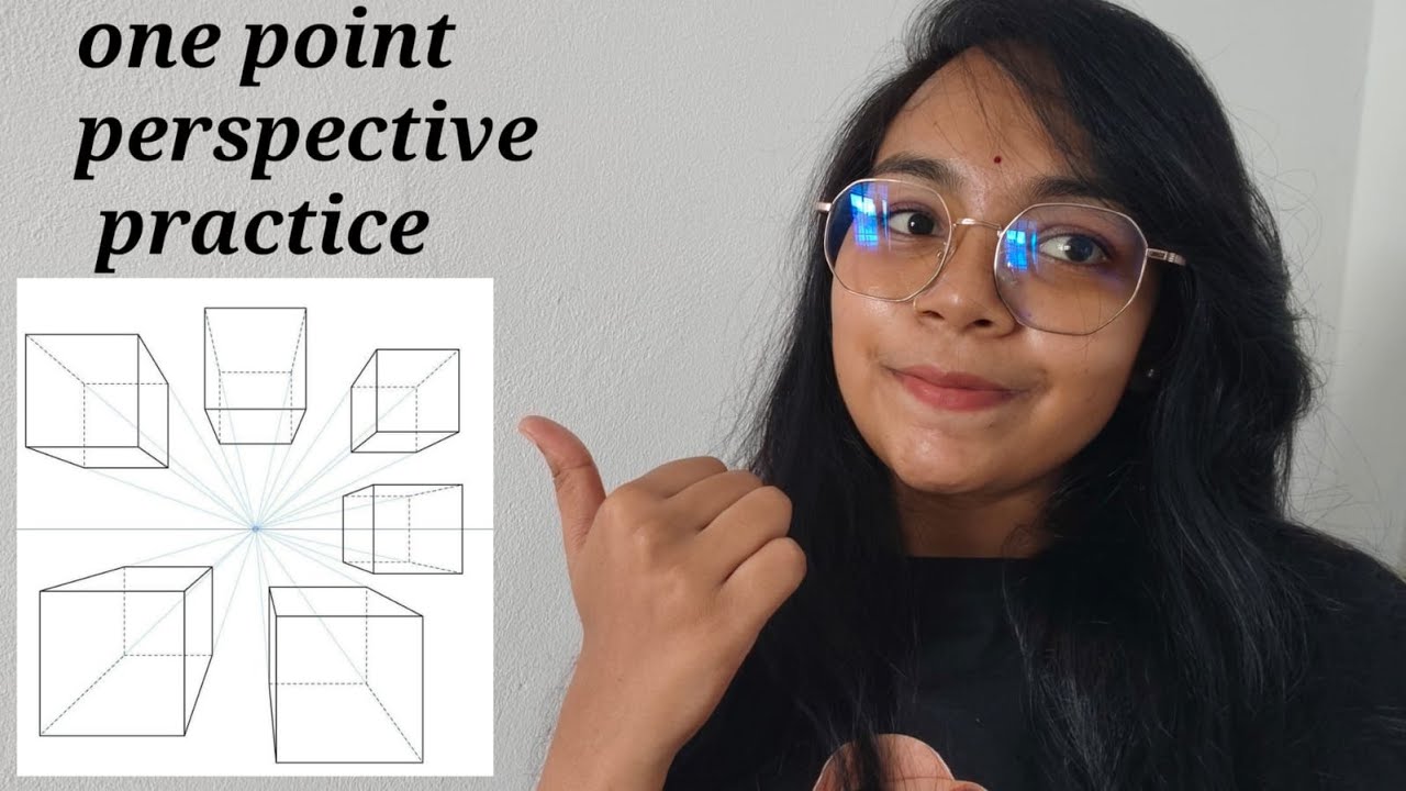 One Point Perspective Drawing | Easy One Point Perspective Tutorial for Beginners