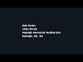 Bob Dylan - 1991-05-05 - Raleigh Memorial Auditorium, Raleigh, NC, US