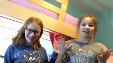 Our first video!!! :Doing random stuff