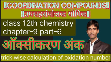 Coordination Compounds ||complex Ion ||How to find Oxidation number of Central Metal atom