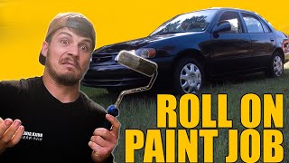 $60 ROLL ON PAINT JOB CHALLENGE screenshot 3