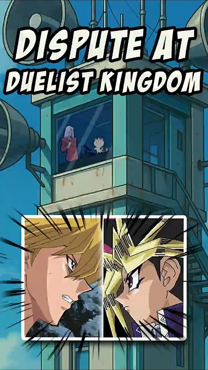 Dispute at Duelist Kingdom #parody #yugioh #shorts