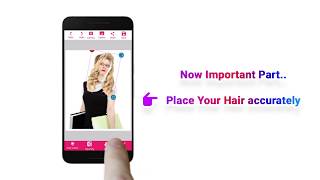 Women Hair Style Androd App : Help Video screenshot 1