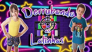 Desafio: Derrubando as latinhas