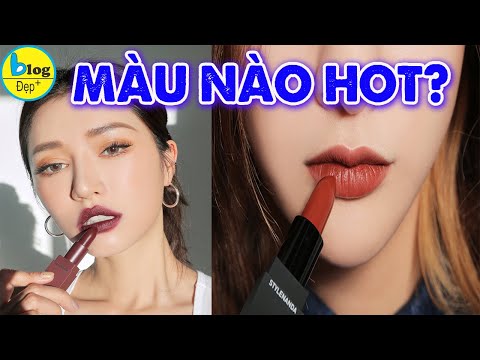 Xu hướng màu son 2020: Những tông màu hot nhất cho nàng