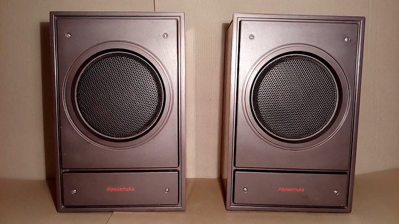 Колонки романтика 10ас 207 схема