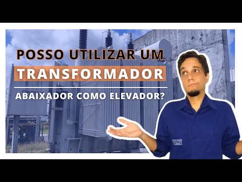 Vídeo: Em um transformador elevador?