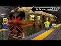 WHAT HAPPENED TO MINIONS IN METRO ! Minion vs Train - Gameplay Movie traps