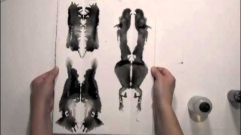 Inkblot - ink water fold quickie compilation