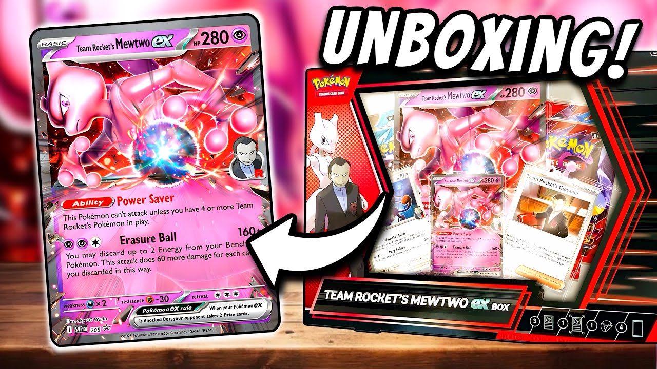 Team Rocket’s Mewtwo ex Box Opening! — Here’s What’s Inside!