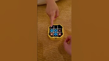 Infinite tic-tac-toe with my girl friend and cat.