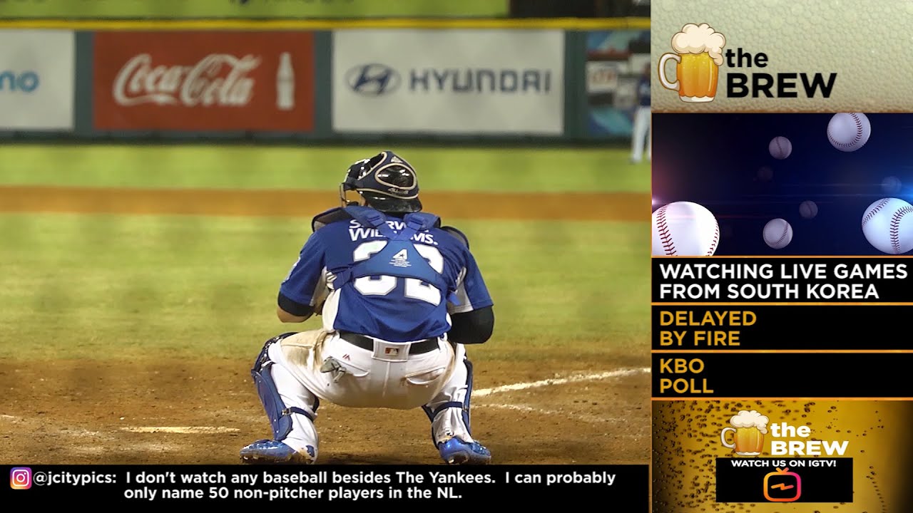 Watching LIVE Baseball from South Korea [The Brew 176] YouTube