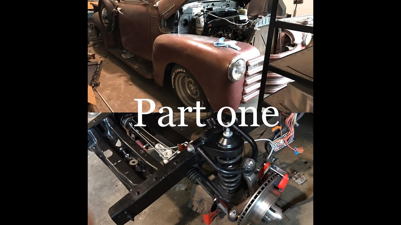 1950 Chevrolet 3100 Truck IFS Install Part 1 YouTube