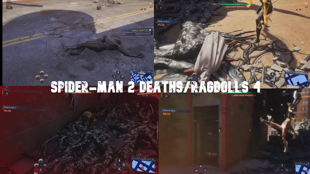 Spider-Man 2 Deaths/Ragdolls 4