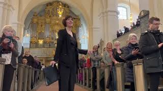 Wish You Were Here Pink Floyd cover sing along @ Maria Magdalena Kyrkan by Högalids Damkör Choir