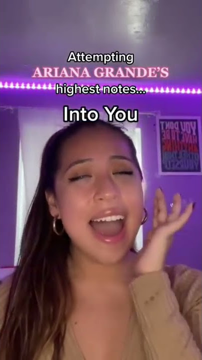 Trying Ariana Grande’s Highest Notes!!✨💅🏻