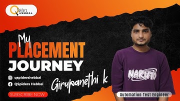 From Aspiring to Achieving: the Road to Becoming a Software Test Engineer at QSpiders Hebbal