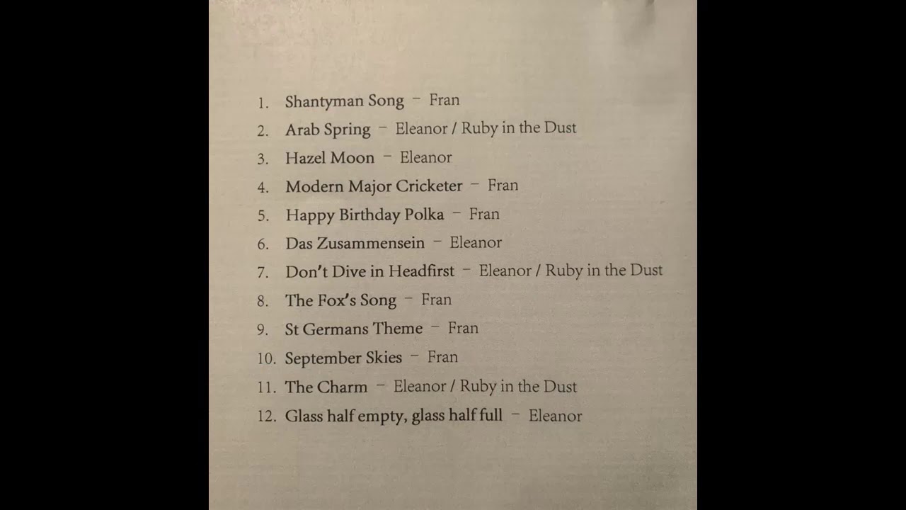 Track 6- Das Suzammensein