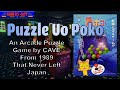 Puzzle Ou Poko Cave 1989 The Puzzle Arcade Game That Never Left Japan