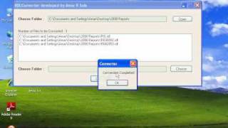 Demo of RDL Converter screenshot 2