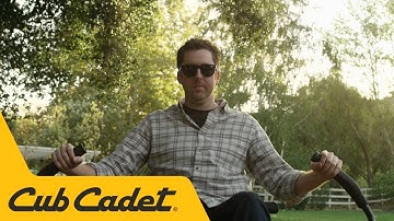 Step Up To Ergonomic Grips | Cub Cadet Ultima Series Zero-Turn Riding Mower