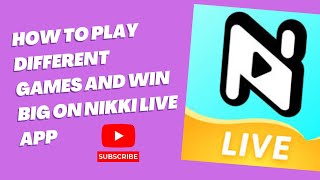 How to play different games on Nikki live app and win big screenshot 1
