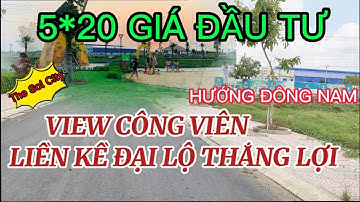Bán Lô View Công Viên Sát Đại Lộ Thắng Lợi