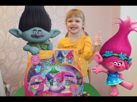 ТРОЛЛИ набор КОРОНАЦИЯ РОЗОЧКИ! Распаковка