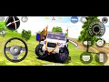 White 🤍 Thar 4x4 Indian Cars Simulator 3D Game Play