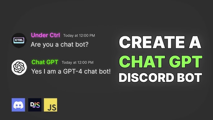 ⭐ SOURCE BOT DISCORD + CHAT GPT  - Discord - Bots e Automação - GGMAX