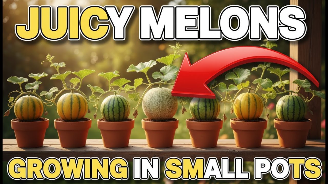 Melon Vines for Pots: Fruits That 