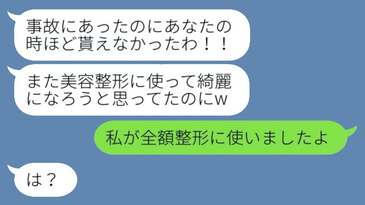 保険金600万を奪って整形した姑に逆襲！数年後、義母そっくりにしてやったら…w