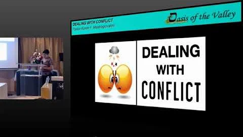 3.18.18 - "Dealing with Conflict" by Pastor Karen F. Mastrogiovanni