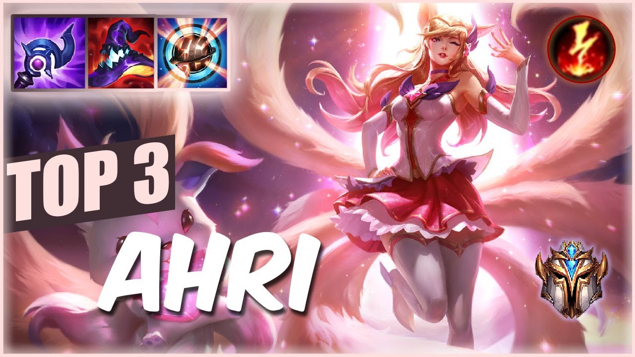 [Wild Rift] Ahri top 9 - S9 Challenger ranked game + build - YouTube
