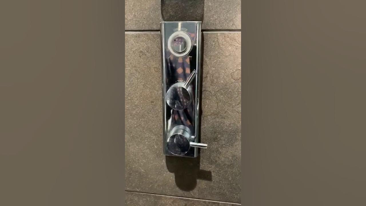 Aqualisa Hiqu Digital Shower Start & Stop Button Issue YouTube