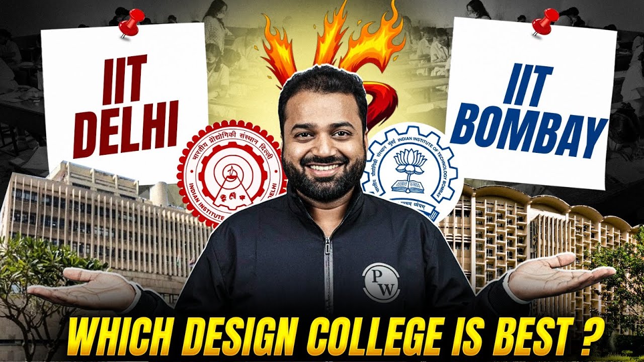 IIT Delhi vs IIT Bombay: Which is Best for Design? | UCEED Aspirants Must Watch!