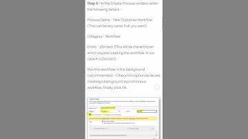 We Will Create A Simple Workflow That Runs In The Background In Dynamics 365