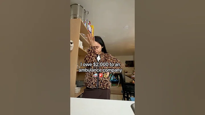 I OWE $2,000 TO AN AMBULANCE COMPANY 🚨 #ambulance #nurse #shorts