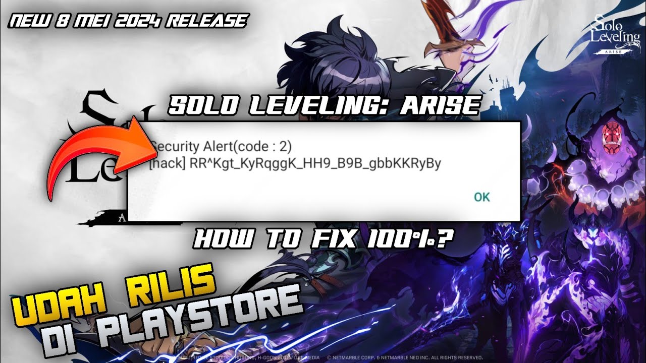 Solo Leveling Arise Security Alert Code 2 hack How To Solve The Solo leveling arise security alert code 2 hack how to solve the